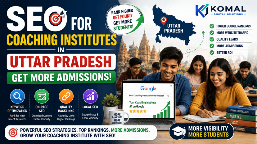 SEO for Coaching Institutes in Uttar Pradesh: Get More Admissions
