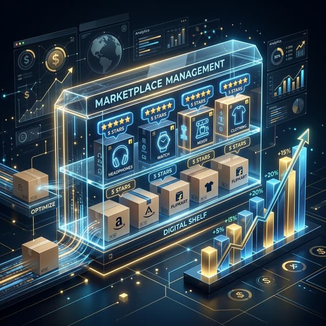 Amazon, Flipkart, and Meesho management