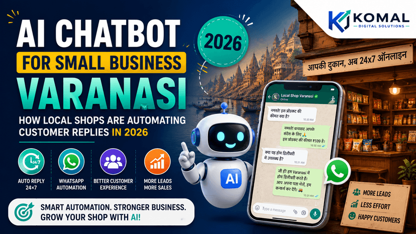 AI Chatbot for Small Business Varanasi: How Local Shops Are Automating Customer Replies in 2026