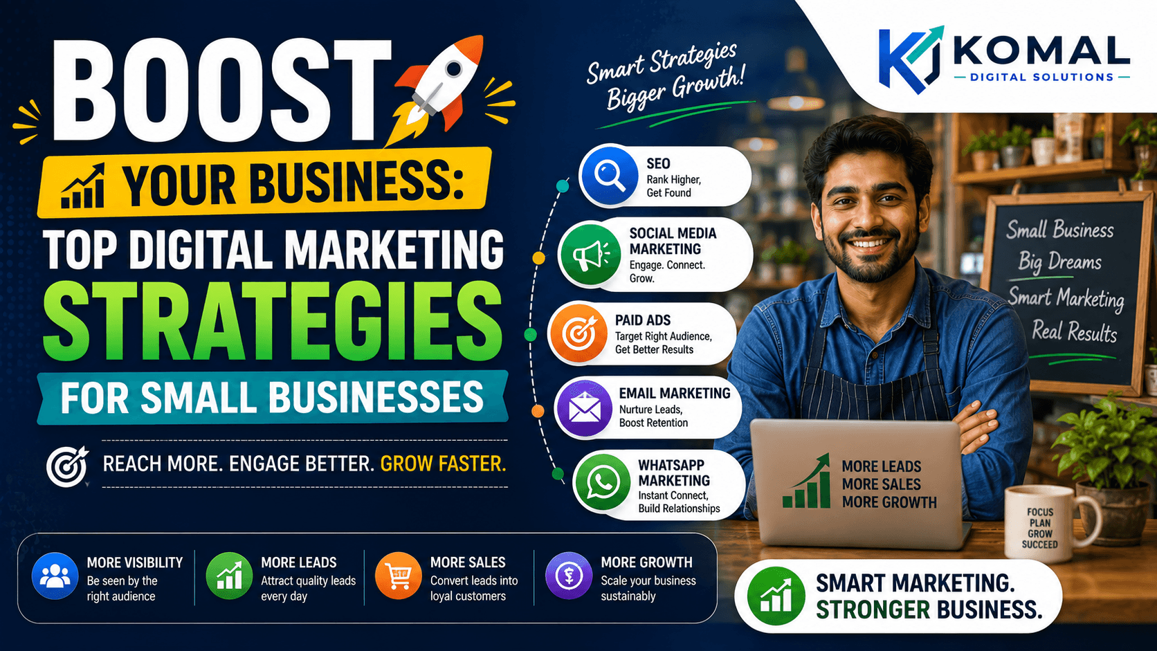 Boost Your Business: Top Digital Marketing Strategies for Small Businesses