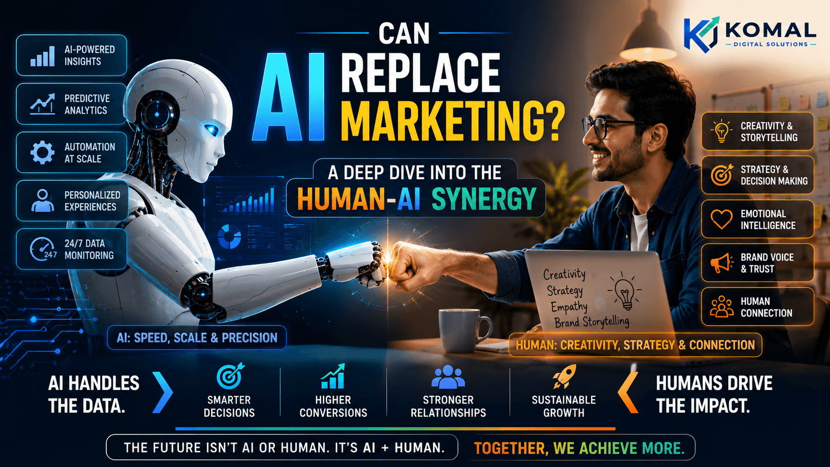Can AI Replace Manual Marketing? A Deep Dive into the Human-AI Synergy