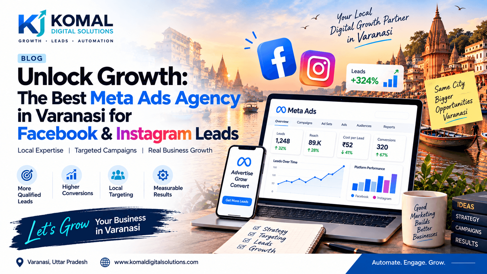 Unlock Growth: The Best Meta Ads Agency in Varanasi for Facebook & Instagram Leads