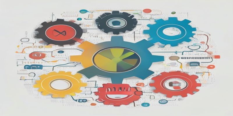 A visually appealing infographic showing two interconnected gears labeled 'Google Business Profile' and 'Website', symbolizing synergy and how they work together to drive business growth.